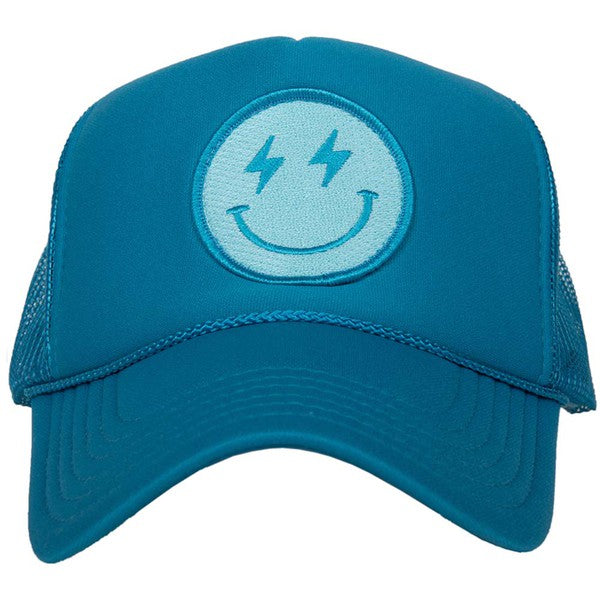 Feeling Blue Lighting Smiley Face Hat